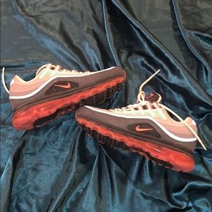 Nike AirMax 24-7 grey and orange
